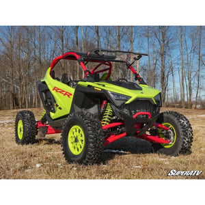 Polaris RZR Pro R Scratch-Resistant Flip Windshield by SuperATV Folding Windshield SuperATV