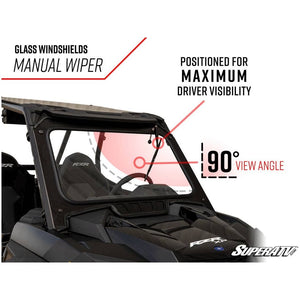 Polaris RZR PRO XP Glass Windshield by SuperATV GWS-P-PROXP-S-01 Full Windshield GWS-P-PROXP-S-01 SuperATV