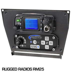 Polaris Rzr Pro Xp, Rzr Turbo R, And Rzr Pro R Dash Mount Radio And Intercom by Rugged Radios MT-PRO-MM-25WP 01039374006845 Rugged Radios Rugged GMR25