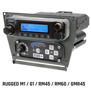 Polaris Rzr Pro Xp, Rzr Turbo R, And Rzr Pro R Dash Mount Radio And Intercom by Rugged Radios MT-PRO-MM-RM 01039374006841 Rugged Radios Rugged M1/G1/RM45/RM60/GMR45