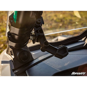 Polaris RZR PRO XP Scratch Resistant Flip Windshield by SuperATV FWS-P-PROXP-70 Folding Windshield FWS-P-PROXP-70 SuperATV