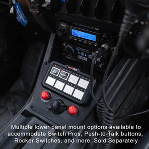 Polaris Rzr Pro Xp - Turbo R - Pro R - Complete Communication Kit With Intercom And 2-Way Radio by Rugged Radios Intercom Rugged Radios