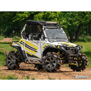 Polaris RZR Scratch Resistant Flip Windshield by SuperATV FWS-P-RZR-001-70 Folding Windshield FWS-P-RZR-001-70 SuperATV