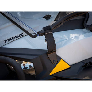 Polaris RZR Trail 900 Scratch-Resistant Flip Down Windshield by SuperATV FDWS-P-RZR900S-70 FDWS-P-RZR900S-70 SuperATV