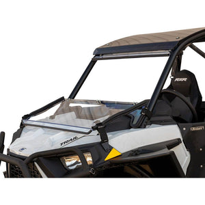 Polaris RZR Trail 900 Scratch-Resistant Flip Down Windshield by SuperATV FDWS-P-RZR900S-70 FDWS-P-RZR900S-70 SuperATV