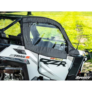 Polaris RZR Trail S 1000 Primal Soft Cab Enclosure Upper Doors by SuperATV SuperATV