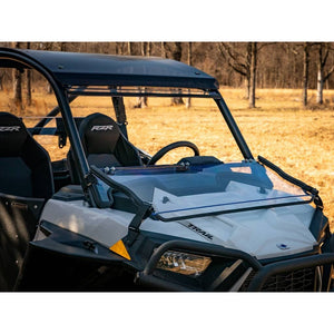 Polaris RZR Trail S 1000 Scratch-Resistant Flip Down Windshield by SuperATV FDWS-P-RZR900S-70#S1 Folding Windshield FDWS-P-RZR900S-70#S1 SuperATV