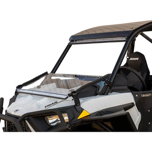 Polaris RZR Trail S 1000 Scratch-Resistant Flip Down Windshield by SuperATV FDWS-P-RZR900S-70#S1 Folding Windshield FDWS-P-RZR900S-70#S1 SuperATV