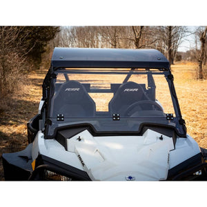 Polaris RZR Trail S 1000 Scratch-Resistant Flip Down Windshield by SuperATV FDWS-P-RZR900S-70#S1 Folding Windshield FDWS-P-RZR900S-70#S1 SuperATV