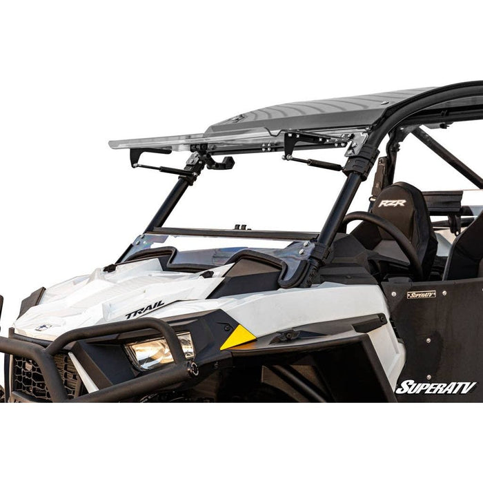 Polaris RZR Trail S 1000 Scratch-Resistant Flip Windshield by SuperATV