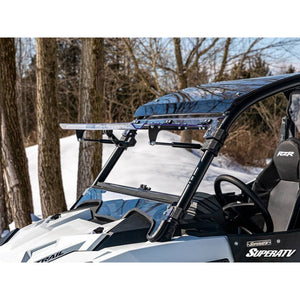 Polaris RZR Trail S 1000 Scratch-Resistant Flip Windshield by SuperATV FWS-P-RZR900S-70#SK Folding Windshield FWS-P-RZR900S-70#SK SuperATV