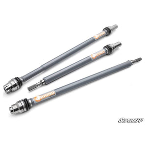 Polaris RZR Turbo R Heavy-Duty Prop Shaft—Rhino Driveline by SuperATV SuperATV