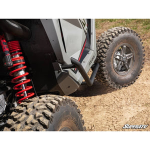 Polaris RZR Turbo R Nerf Bars by SuperATV Rock Slider SuperATV