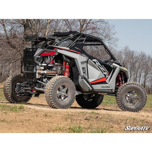 Polaris RZR Turbo R Nerf Bars by SuperATV Rock Slider SuperATV