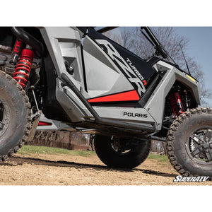 Polaris RZR Turbo R Nerf Bars by SuperATV Rock Slider SuperATV