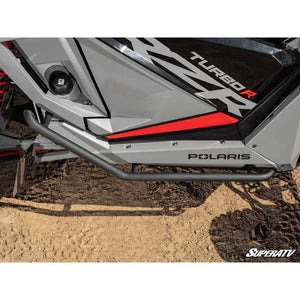 Polaris RZR Turbo R Nerf Bars by SuperATV Rock Slider SuperATV