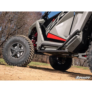 Polaris RZR Turbo R Rock Slider Nerf Bars by SuperATV Rock Slider SuperATV