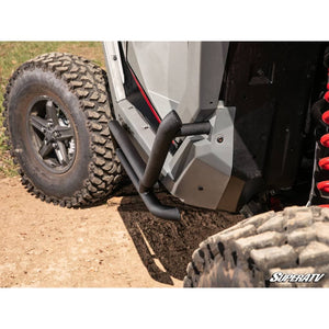 Polaris RZR Turbo R Rock Slider Nerf Bars by SuperATV Rock Slider SuperATV