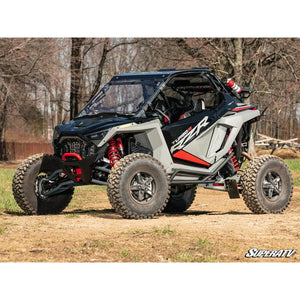 Polaris RZR Turbo R Rock Slider Nerf Bars by SuperATV Rock Slider SuperATV