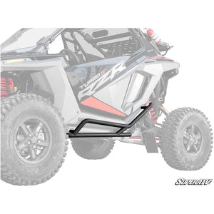 Polaris RZR Turbo R Rock Slider Nerf Bars by SuperATV Rock Slider SuperATV