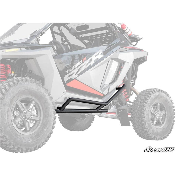 Polaris RZR Turbo R Rock Slider Nerf Bars by SuperATV