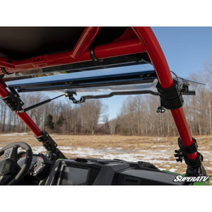 Polaris RZR Turbo R Scratch-Resistant Flip Windshield by SuperATV FWS-P-PROR-70#AA FWS-P-PROR-70#AA SuperATV