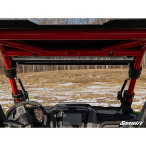 Polaris RZR Turbo R Scratch-Resistant Flip Windshield by SuperATV FWS-P-PROR-70#AA FWS-P-PROR-70#AA SuperATV