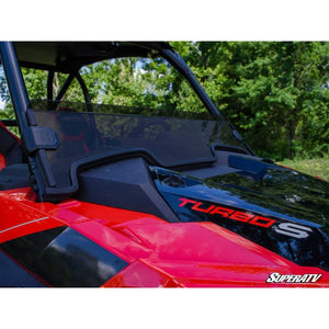 Polaris RZR Turbo S Half Windshield by SuperATV Half Windshield SuperATV