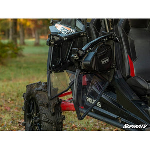 Polaris RZR XP 4 Turbo Clear Lower Doors by SuperATV Lower Door SuperATV