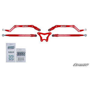 Polaris RZR XP 900 High Clearance Boxed Radius Arms by SuperATV High Clearance Radius Rod SuperATV