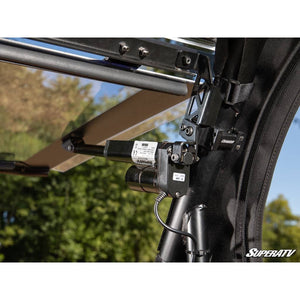 Polaris RZR XP MaxDrive Power Flip Windshield by SuperATV PFWS-P-RZRXP-70 Folding Windshield PFWS-P-RZRXP-70 SuperATV