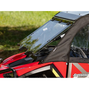 Polaris RZR XP MaxDrive Power Flip Windshield by SuperATV PFWS-P-RZRXP-70 Folding Windshield PFWS-P-RZRXP-70 SuperATV