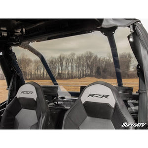 Polaris RZR XP Turbo Rear Vented Windshield by SuperATV RWS-P-RZR-1K-V-76#XP RWS-P-RZR-1K-V-76#XP SuperATV