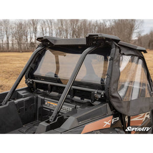 Polaris RZR XP Turbo Rear Vented Windshield by SuperATV RWS-P-RZR-1K-V-76#XP RWS-P-RZR-1K-V-76#XP SuperATV