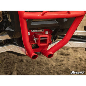 Polaris RZR XP Turbo S Rear Bumper with Receiver Hitch by SuperATV Rear Bumper SuperATV