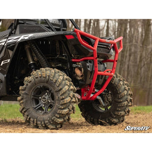 Polaris RZR XP Turbo S Rear Bumper with Receiver Hitch by SuperATV Rear Bumper SuperATV