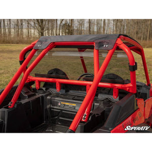 Polaris RZR XP Turbo S Rear Vented Windshield by SuperATV RWS-P-RZRXPTS-V-76 Vented Windshield RWS-P-RZRXPTS-V-76 SuperATV