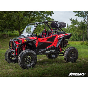 Polaris RZR XP Turbo S Scratch Resistant Flip Windshield by SuperATV FWS-P-RZRXPTS-70 Folding Windshield FWS-P-RZRXPTS-70 SuperATV