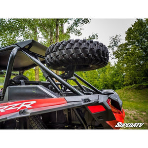 Polaris RZR XP Turbo S Spare Tire Carrier by SuperATV STC-P-RZRXPTS-00 Spare Tire Mount STC-P-RZRXPTS-00 SuperATV