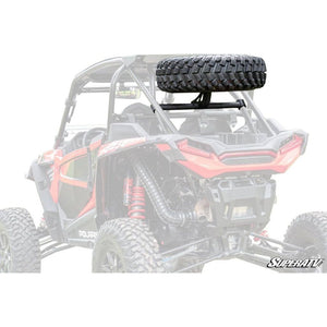 Polaris RZR XP Turbo S Spare Tire Carrier by SuperATV STC-P-RZRXPTS-00 Spare Tire Mount STC-P-RZRXPTS-00 SuperATV