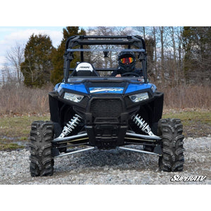 Polaris RZR XP Turbo Scratch Resistant Flip Windshield by SuperATV Folding Windshield SuperATV