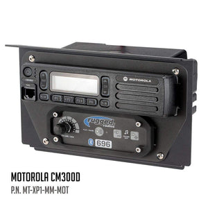 Polaris Xp1 Mount Kit For M1 / G1 / Rm60 / Gmr45 Radio And Rugged Intercom by Rugged Radios MT-XP1-MM-MOTO 01039374005356 Rugged Radios Motorola CM300D and Motorola/Vertex VX2200