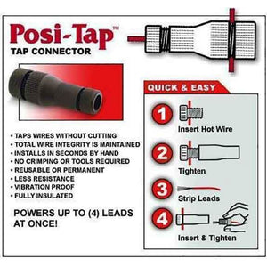 Posi-Tap 10-12 ga by Posi-Products PTA-1012 Posi Connector PTA-1012 Posi-Products