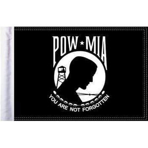 POW-MIA Flag - 10" x 15" by Pro Pad FLG-POW15 Military Flag 05210027 Parts Unlimited