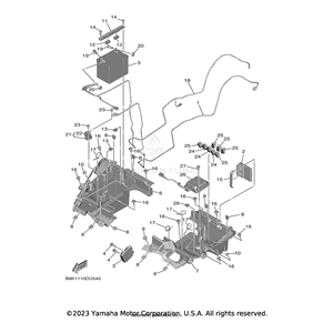 Power StrgContUnit Assembly by Yamaha B8K-859A0-00-00 OEM Hardware B8K-859A0-00-00 Off Road Express