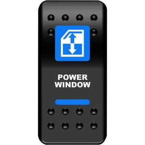 Power Window Rocker Switch Blue by Moose Utility WIN-PWR Rocker Switch 21060573 Parts Unlimited