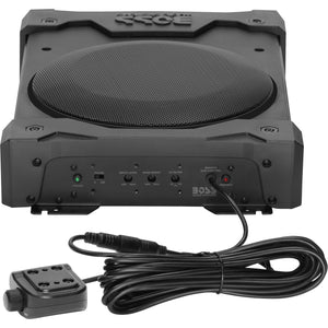 Powered Under Seat 8" Sub Amplified And Weatherproof by Boss Audio BPS80 Subwoofer 63-8307 Western Powersports Drop Ship