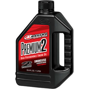 Premium 2 Semi-Synthetic 2T Engine Oil By Maxima Racing Oil 21901 Engine Oil Semi Synthetic 21901 Parts Unlimited