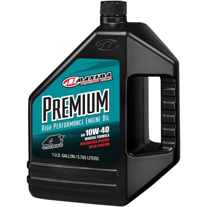 Premium High Performance Mineral 4T Engine Oil By Maxima Racing Oil