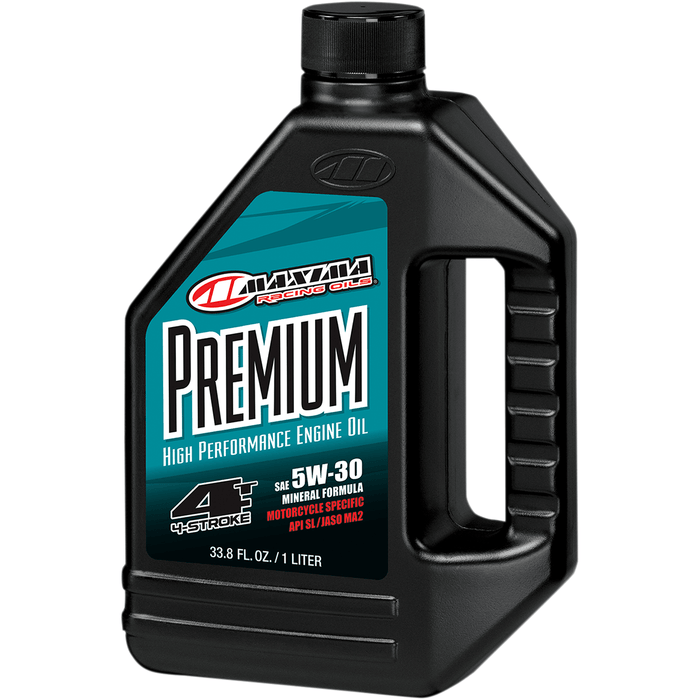 Premium High Performance Mineral 4T Engine Oil By Maxima Racing Oil